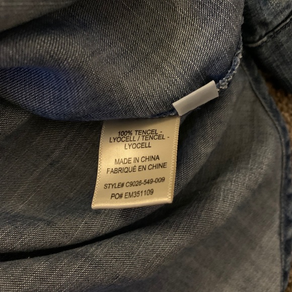 Women’s cloth & stone chambray size Small - Picture 3 of 5